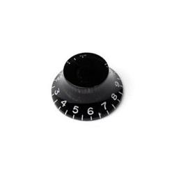 Ручка потенциометра для электрогитары чёрная PAXPHIL KSP13-BLK
