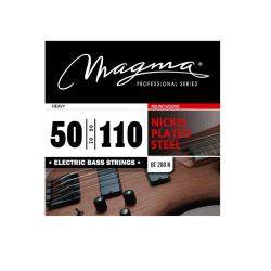Струны для бас-гитары 50-110, Серия: Nickel Plated Steel, Калибр: 50-70-90-110, Обмотка: круглая, ни... MAGMA STRINGS BE200N