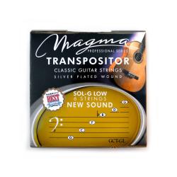 Струны для классической гитары 1G 2D 3bB 4F 5C 6G нестандартный строй, Серия: Transpositor, Обмотка:... MAGMA STRINGS GCT-GL
