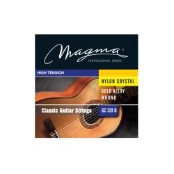 Струны для классической гитары, Серия: Nylon Crystal Gold Alloy Wound MAGMA STRINGS GC120D
