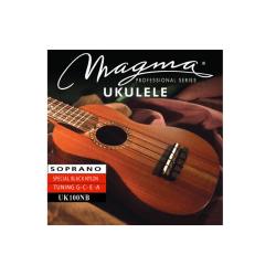 Струны для укулеле сопрано гавайский строй 1-A / 2-E / 3-C / 4-G MAGMA STRINGS UK100NB