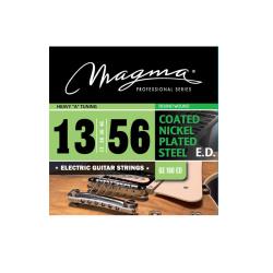 Струны для электрогитары 13-56, Серия: Nickel Plated Steel, Калибр: 13-17-26-36-46-56. MAGMA STRINGS GE180ED