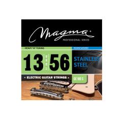 Струны для электрогитары 13-56, Серия: Stainless Steel, Калибр: 13-17-26-36-46-56. MAGMA STRINGS GE180S