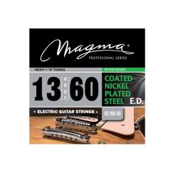 Струны для электрогитары 13-60, Серия: Nickel Plated Steel, Калибр: 13-17-26-36-46-60. MAGMA STRINGS GE190ED