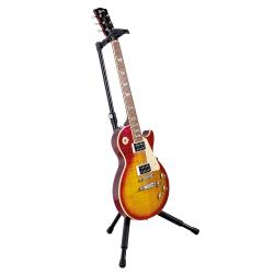 Стойка для гитар с фиксатором складная, 1.45 kg, H: 735/1120 mm. K&M 17680-000-55 Black Memphis 10