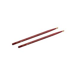 Барабанные палочки, материал: орех, деревянная головка, цвет: красный VATER VCR5BW 5B Red Sparkle