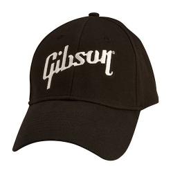 Кепка с логотипом Gibson, цвет чёрный GIBSON Logo Flex Hat