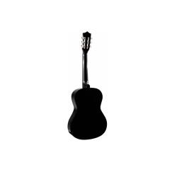 Гитара классическая 7/8, цвет черный. Чехол в комплекте DAVINCI DC-50A BK with Bag