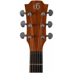 Акустическая гитара, ель/сапеле, цвет медовый берст FLIGHT D-435 TBS