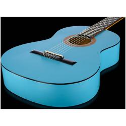 Гитара классическая 4/4, цвет голубой NEWART GC-BL 20