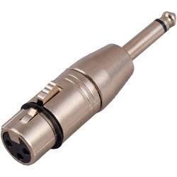 Переходник XLR мама -> джек моно 6.3 мм STANDS & CABLES ADA009