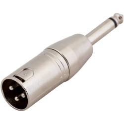 Переходник XLR папа -> джек моно 6.3 мм STANDS & CABLES ADA008