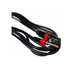 Микрофонный кабель 3 м. Разъемы: XLR мама - Jack 6,3 мм. моно . Цвет: чер STANDS & CABLES MC-084XJ-3