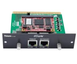 Опционная карта Dante 32 канала передачи и управление сигналом. DREAMSOUND DT-3232M