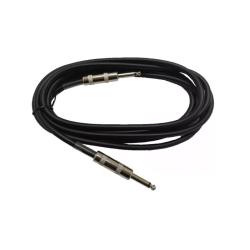 Гитарный кабель длиной 3 м, гибкая оболочка, металлические разъемы, цвет черный SMIGER PL-D3-BK