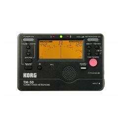 Тюнер-метроном, цвет чёрный KORG TM-50-BK