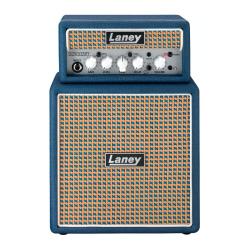Батарейный гитарный мини стек LIONHEART (усилитель 2х6 вт+ колонка 4х3``), питание 6хАА или адаптер,... LANEY MINISTACK-LION