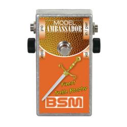 Гитарный бустер высоких и средних частот на отборных германиевых компонентах, усиление до 5 В, питан... BSM TREBLE BOOSTER Ambassador