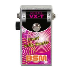 Гитарный бустер средних и высоких частот, основан на классическом бустере Vox Treble&Bass Booster, питание 9 В/35 мА BSM TREBLE BOOSTER VX-T