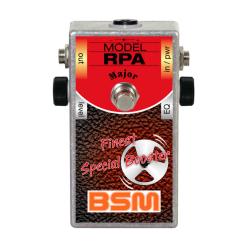 Гитарный бустер, агрессивное звучание Ritchie Blackmore 70-х годов, усиление до 8 В, питание 9 В/350... BSM TREBLE BOOSTER RPA_Major