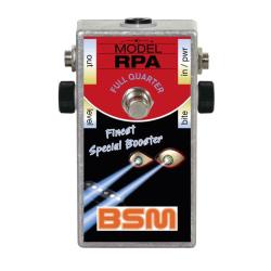 Гитарный бустер, звучание Ritchie Blackmore 80-90-х годов, усиление до 7 В, питание 9 В/400 мкА BSM TREBLE BOOSTER RPA Full Quarter