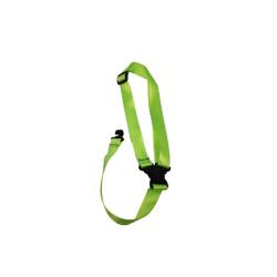 Ремешок для укулеле быстросъемный, материал нейлон, пластиковый крючок, регулировка длины, цвет зеленый SMIGER PE-A95-GRN