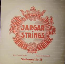 II Струна Ре для виолончели. Натяжение Forte. Конец-шар. JARGAR STRINGS CELLO D FORTE