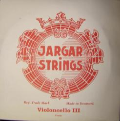 III Струна Соль для виолончели. Натяжение Forte. Конец-шар. JARGAR STRINGS CELLO G FORTE