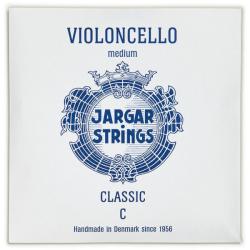 IV Струна До для виолончели . Натяжение Medium. Конец-шар. JARGAR STRINGS CELLO C MEDIUM