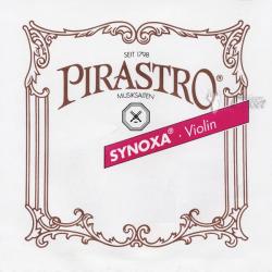 Комплект струн для скрипки, в упаковке, Ми-конец петля PIRASTRO 413025 Synoxa