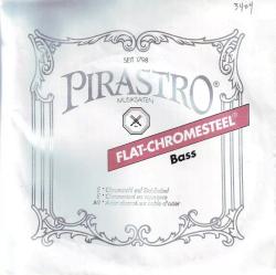 Струна Си для контрабаса, сталь, хромированная сталь. PIRASTRO 342520 Flat - Chromsteel B5 (H5)