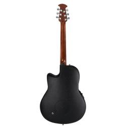 Гитара электроакустическая леворукая OVATION CE44LX-1R Celebrity Elite Plus Mid Cutaway Ruby Burst