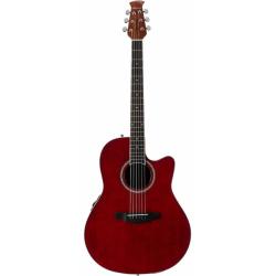 Электроакустическая гитара APPLAUSE AB24II-2S Balladeer Cutaway Ruby Red Satin