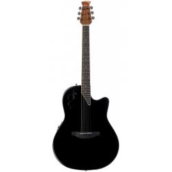 Электроакустическая гитара APPLAUSE AE44II-5S Elite Mid Cutaway Black Satin