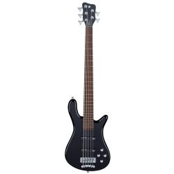 5-струнная бас-гитара, цвет черный полированный ROCKBASS Streamer LX5 BSHP