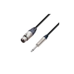 Микрофонный кабель XLR(F)-6,3 Jack mono, Neutrik, 1,5м ADAM HALL K5 MFP 0150