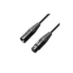 Микрофонный кабель XLR(F)-XLR(M), Neutrik, 5м ADAM HALL K4 KMMF 0500 Krystal Edition