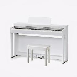 Цифровое пианино с банкеткой, 88 клавиш, механика RH III, 19 тембров, 192 полифония KAWAI CN201W