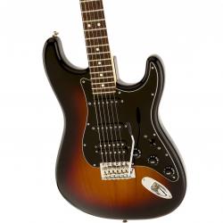 Электрогитара, цвет 3-х цветный санберст FENDER American Special Stratocaster HSS, Rosewood Fingerboard, 3-Color Sunburst