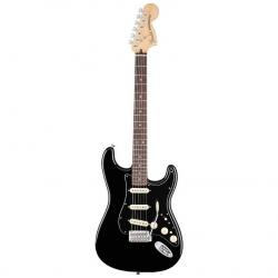 Электрогитара, цвет черный, накладка грифа Пао Ферро, корпус ясень FENDER Deluxe Strat PF Black