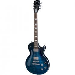 Электрогитара, цвет синий, жесткий кейс GIBSON Les Paul Standard HP 2018 Cobalt Fade