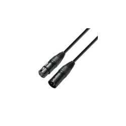 DMX-кабель 3-pin XLR (M)-XLR (F), 3м ADAM HALL K3 DMF 0300