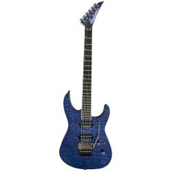 Электрогитара, серия Pro - Soloist JACKSON Pro Series Soloist SL2Q MAH Ebony Fingerboard Trans Blue