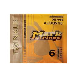 Струны для акустической гитары, 13-56, фосфор/ бронза MARKBASS Twinkle Series DV6TWPB01356AC