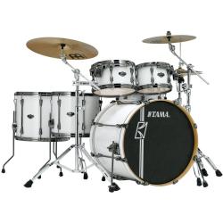 Ударная установка из пяти барабанов, клен TAMA Superstar Hyper-Drive Maple Arena Standard 22' Drumkit Sugar White
