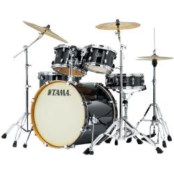 Ударная установка из пяти барабанов, береза TAMA Silverstar Studio Standard Drumkit 22' Brushed Charcoal Black