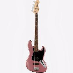Бас-гитара, цвет винный SQUIER by FENDER Affinity Jazz Bass LRL BGM