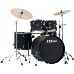 Ударная установка из пяти барабанов, тополь TAMA Imperialstar Studio Standard Drumkit 22' Blacked Out Black