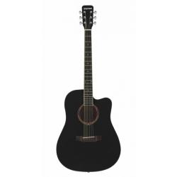 Акустическая гитара, цвет черный STARSUN DG120c-p Black