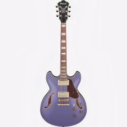 Полуакустическая гитара, цвет - фиолетовый IBANEZ AS73G-MPF